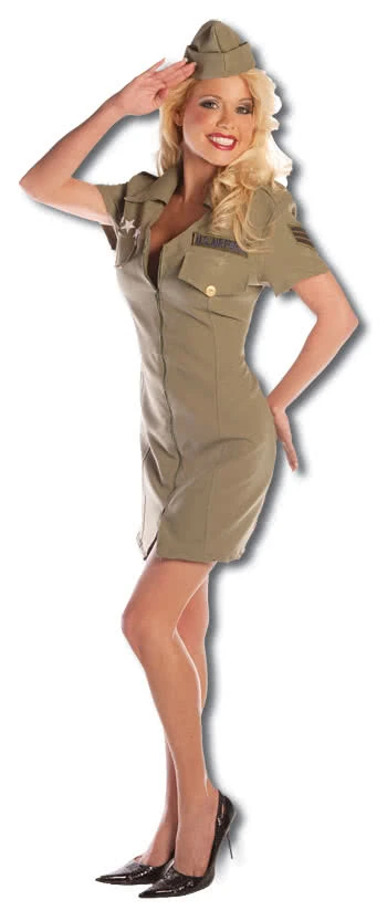 Kesse Fliegerbraut Premium Kostüm Xtra Large 1 Kesse Fliegerbraut Premium Kostüm Xtra Large