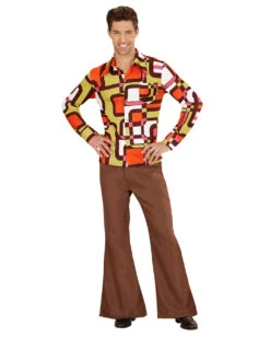 Groovy 70er Hemd Tubes 6 Groovy 70er Hemd Tubes -Cosplay-Laden 70er jahre groovy hemd tubes hippie faschingskostuem 70s hippie shirt 29430 3