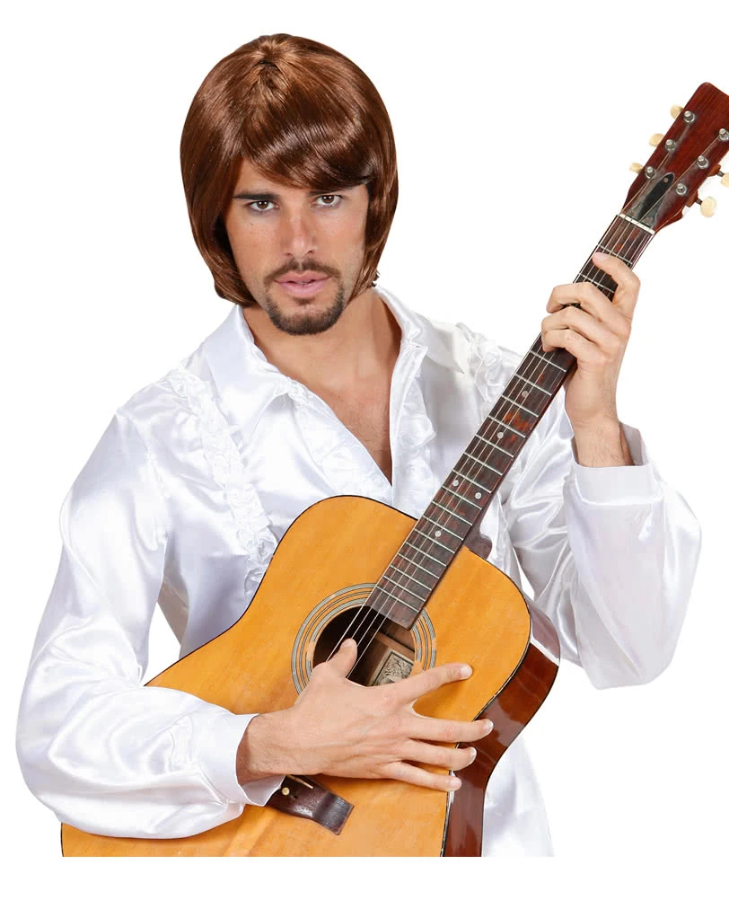 70er Popstar Perücke Björn 1 70er Popstar Perücke Björn
