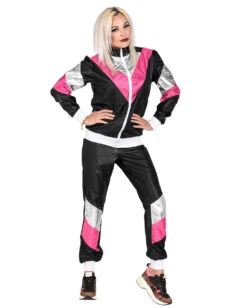80er Jahre Retro Trainingsanzug -Cosplay-Laden 80er jahre retro trainingsanzug 80s retro jogginganzug 80s party retro tracksuit 80er jahre kostuem 54405 03