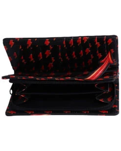 AC/DC Geldbeutel Mit Teufelsschwanz Als Verschluss -Cosplay-Laden acdc geldbeutel mit teufelsschwanz als verschluss acdc purse with devils tail acdc fanartikel 50842 05