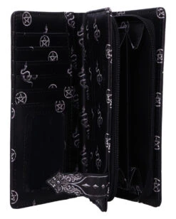 Baphomet Geldbörse 18,5cm -Cosplay-Laden baphomet geldboerse baphomet geldbeutel baphomet embossed purse 52792 05