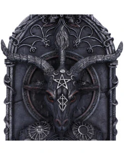 Baphomet's Invocation Wandbild 30,5cm 11 Baphomet's Invocation Wandbild 30,5cm -Cosplay-Laden baphomets invocation wandbild baphomets invocation wall plaque gothic deko 54568 05