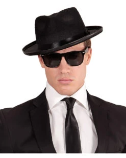 Schwarze Universal Brille -Cosplay-Laden blues brothers brille schwarze karnevalsbrille faschingsbrille 17139 4