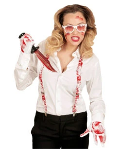 Blutige Handschuhe -Cosplay-Laden blutige handschuhe halloween kostuem zubehoer halloween bloody gloves accessories 51884 3