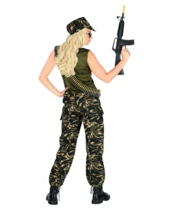 Camouflage Soldatin Kostüm 3-tlg -Cosplay-Laden camouflage soldatin kostuem camouflage soldier costume berufsuniform armee kostuem 54318 04