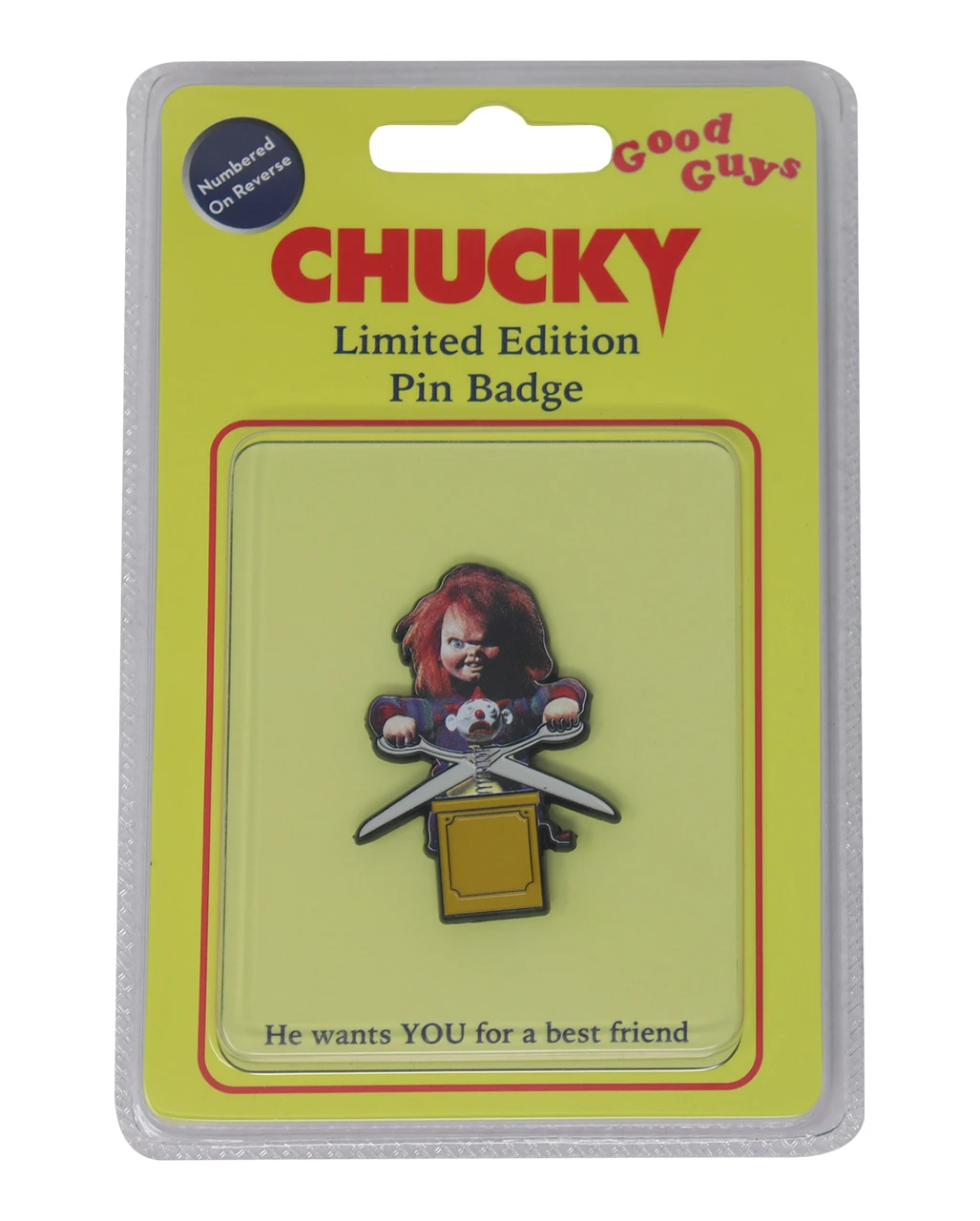 Chucky Ansteck-Pin Limited Edition 3 Chucky Ansteck-Pin Limited Edition – Bild 3