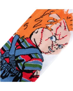 Chucky Die Mörderpuppe Revenge Socken -Cosplay-Laden chucky die moerderpuppe socken childs play chucky socks horrorfilm socken geschenkartikel horror fan 52330 4