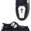 Coffin Black Creepers Schuhe