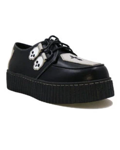 Coffin Black Creepers Schuhe -Cosplay-Laden coffin black creepers schuhe krypt coffin black creepers shoes halloween schuhe 52805 3