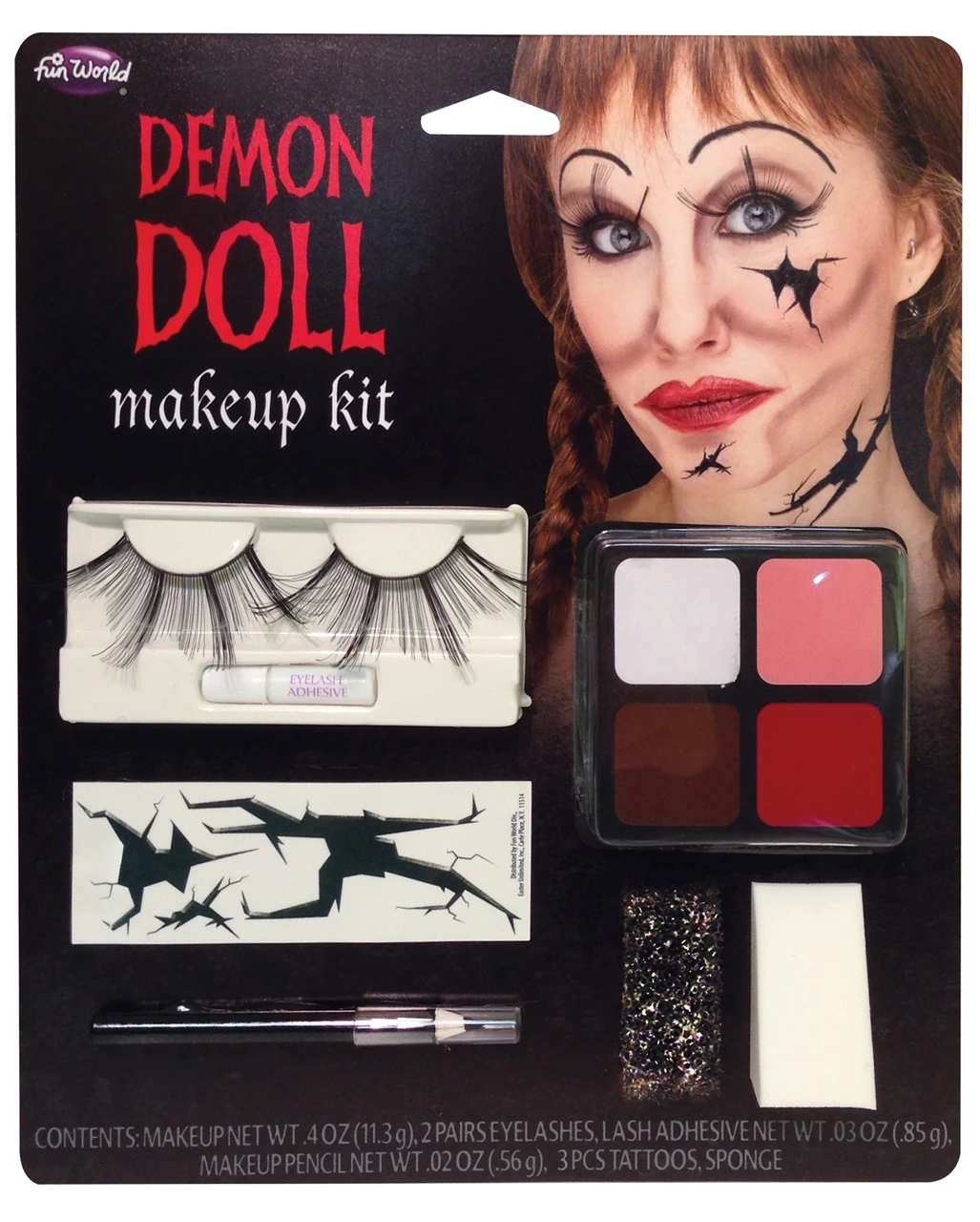 Dämon Puppe Make-up Kit 1 Dämon Puppe Make-up Kit