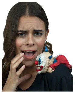 Dammy Horrorclown Buddy Für Die Schulter -Cosplay-Laden damm the clown buddy fuer die schulter dammy horrorclown shoulder buddy halloween kostuemzubehoer 51833