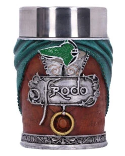 Der Herr Der Ringe Hobbit Shot Gläser 4 St. -Cosplay-Laden der herr der ringe hobbit shot glaeser 4 st lord of the rings hobbit shot glass set frodo samwise merry pippin schnapsglas 53121 4