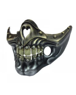 Dishonored Totenschädel Halbmaske -Cosplay-Laden dishonored totenkopf halbmaske dishonored skull halfmask steampunk maske 50511 03