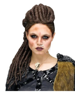 Dreadlock Mohawk Haarclip -Cosplay-Laden dreadlock mohawk peruecke dreadlock mohawk wig rasta irokesen peruecke fasching piraten peruecke 54362 3
