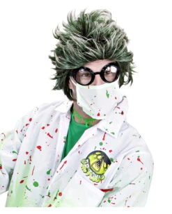 Evil Clown Perücke -Cosplay-Laden evil clown peruecke zombie peruecke vampir peruecke wissenschaftler peruecke faschings frisur joker 54351 4