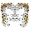Face Tattoo Gepard