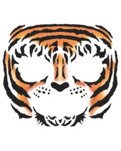 Face Tattoo Tiger