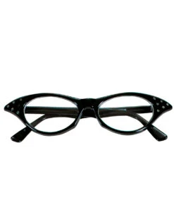50er Jahre Brille Mit Strasssteinen -Cosplay-Laden fuenfziger jahre cateye brille 50s brille rockabilly brille kostuembrille 29387 04