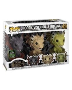 Drogon, Viserion & Rhaegal GOT Funko Pop! 3er Set