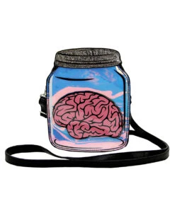 Gehirn Im Einmachglas Handtasche Vinyl