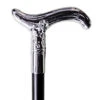 Gehstock Mit Silbernem Griff