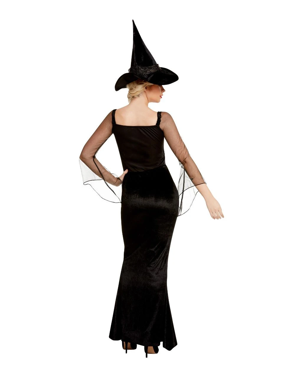 Glamorous Witch Hexenkostüm Schwarz Für Damen 3 Glamorous Witch Hexenkostüm Schwarz Für Damen – Bild 3