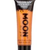 Glow In The Dark Make-up Neon Orange