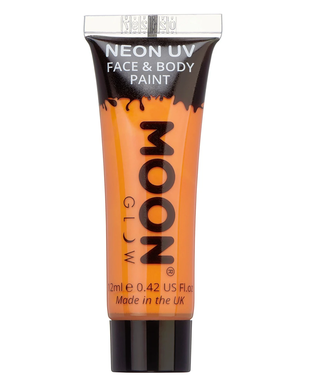 Glow In The Dark Make-up Neon Orange 1 Glow In The Dark Make-up Neon Orange