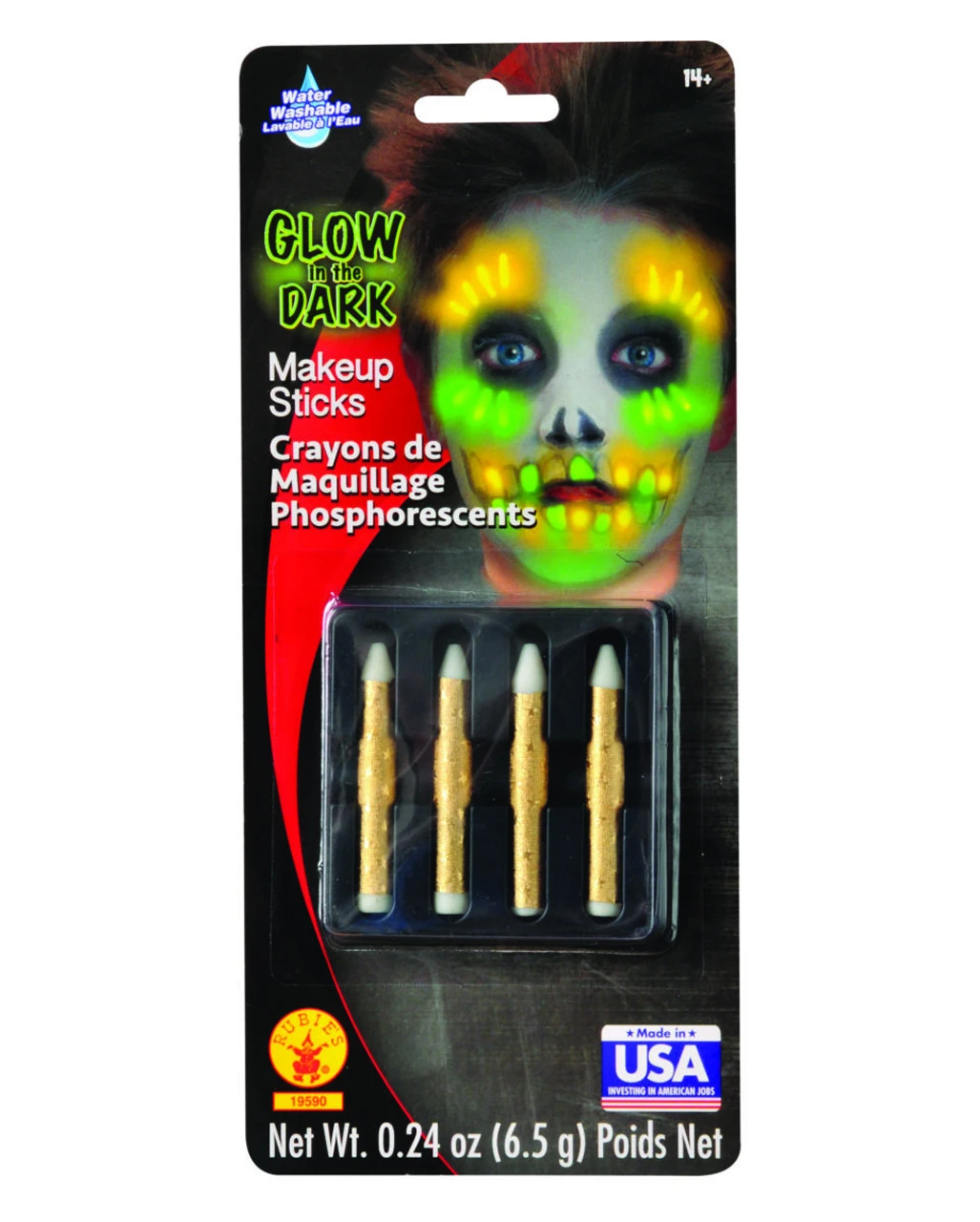 Glow In The Dark Make Up Stifte 1 Glow In The Dark Make Up Stifte