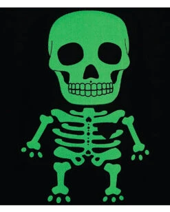 Glow In The Dark Skelett Rucksack -Cosplay-Laden glow in the dark skelett rucksack skeleton backpack halloween kostuem zubehoer 54520 6