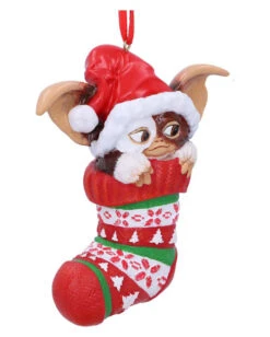 Gremlins Gizmo In Weihnachtsstrumpf Weihnachtskugel -Cosplay-Laden gremlins gizmo in weihnachtsstrumpf gremlins gizmo in stocking hanging ornament 51112 04