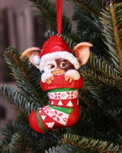 Gremlins Gizmo In Weihnachtsstrumpf Weihnachtskugel -Cosplay-Laden gremlins gizmo in weihnachtsstrumpf gremlins gizmo in stocking hanging ornament 51112 07