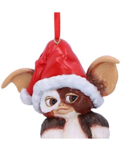 Gremlins Gizmo Mit Nikolausmütze Weihnachtskugel -Cosplay-Laden gremlins gizmo mit nikolausmuetze weihnachtskugel gremlins gizmo hanging ornament weihnachtsschmuck 51111 05