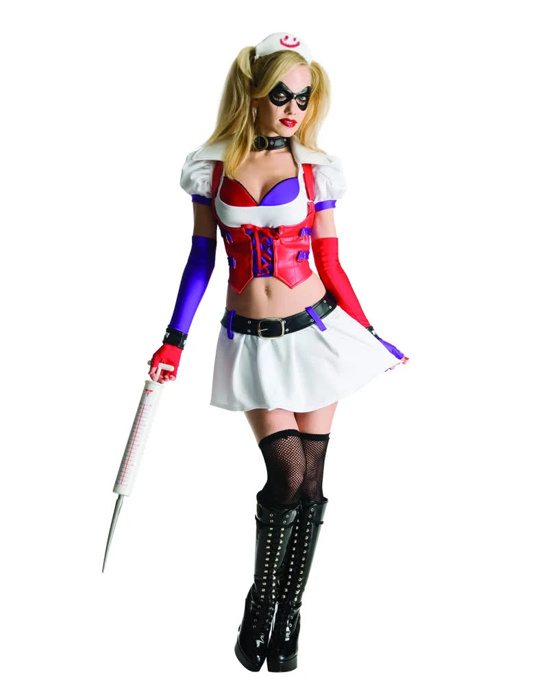 Harley Quinn Asylum Kostüm 1 Harley Quinn Asylum Kostüm
