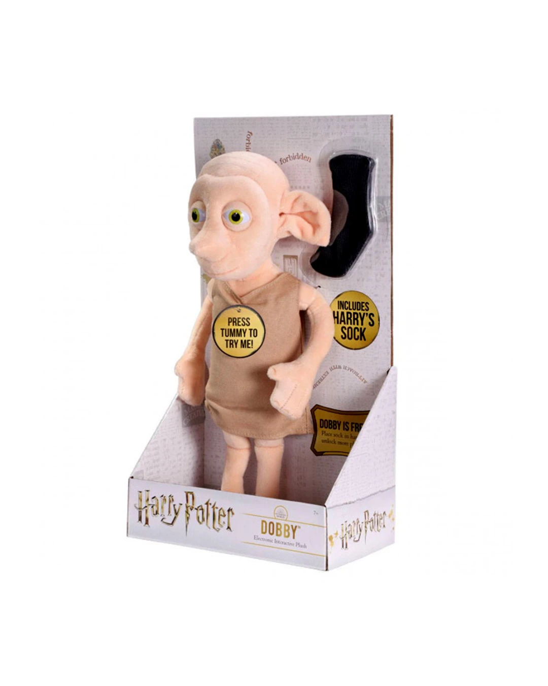 Harry Potter Dobby Plüschfigur Mit Sound 32 Cm 2 Harry Potter Dobby Plüschfigur Mit Sound 32 Cm – Bild 2