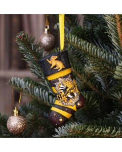 Harry Potter Hufflepuff Socke Weihnachtskugel -Cosplay-Laden harry potter hufflepuff socke weihnachtskugel harry potter hufflepuff stocking ornament 51085 06