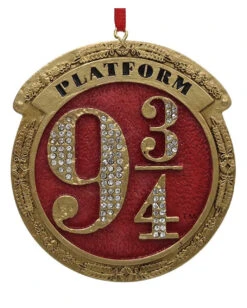 Harry Potter Plattform 9 3/4 Weihnachtskugel