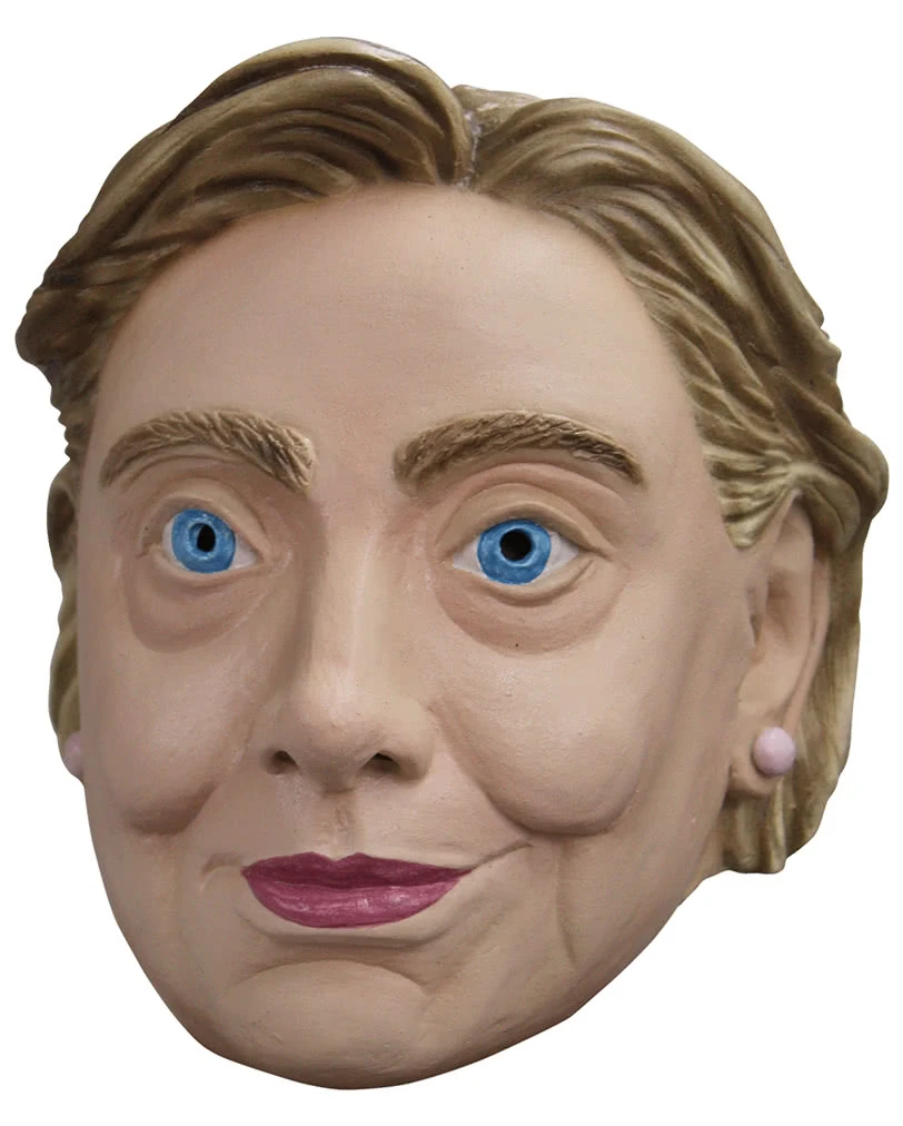 Hillary Latex-Maske 1 Hillary Latex-Maske