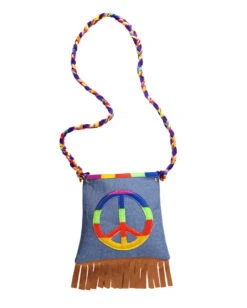 Hippie Tasche Kostümzubehör