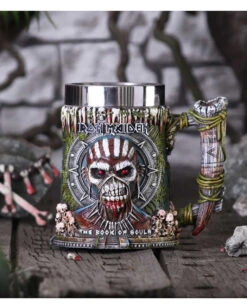 Iron Maiden "The Book Of Souls" Krug 17,5cm -Cosplay-Laden iron maiden the book of souls krug iron maiden tankard band merch fuer heavy metal und gothic fans 54368 7