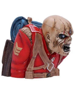 Iron Maiden The Trooper Aufbewahrungsbüste 12cm -Cosplay-Laden iron maiden the trooper aufbewahrungsbueste iron maiden the trooper bust box iron maiden merchandise 52687 04