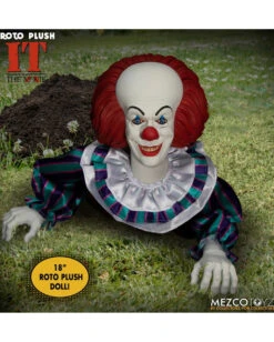 IT 1990: Pennywise Roto Plush Figur 45cm -Cosplay-Laden it 1990 pennywise roto plush figur 45cm actionfigur es von mezco toyz horrorfiguren it merchandise 54492 3