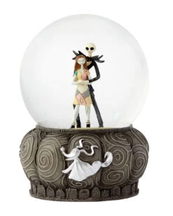 Jack Skellington & Sally Schneekugel Mit Glitter -Cosplay-Laden jack skellington und sally wasserball mit glitzer nightmare before christmas dekoration nightmare before christmas fanartikel jack skellington fanartikel 53567 1