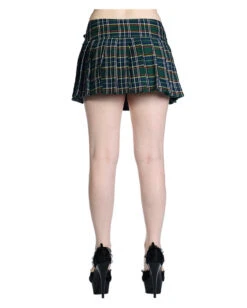 Banned Minirock Schotten Muster -Cosplay-Laden karierter minirock gruen tartan minirock karierter punk minirock rockabilly minirock 660555 3
