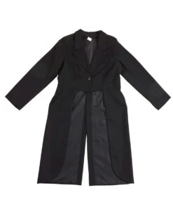 Kavalier Frack Gefüttert - Schwarz -Cosplay-Laden kavalier frach gefuettert gentleman frack black mens tailcoat herrenkostuem kaufen 36598 03