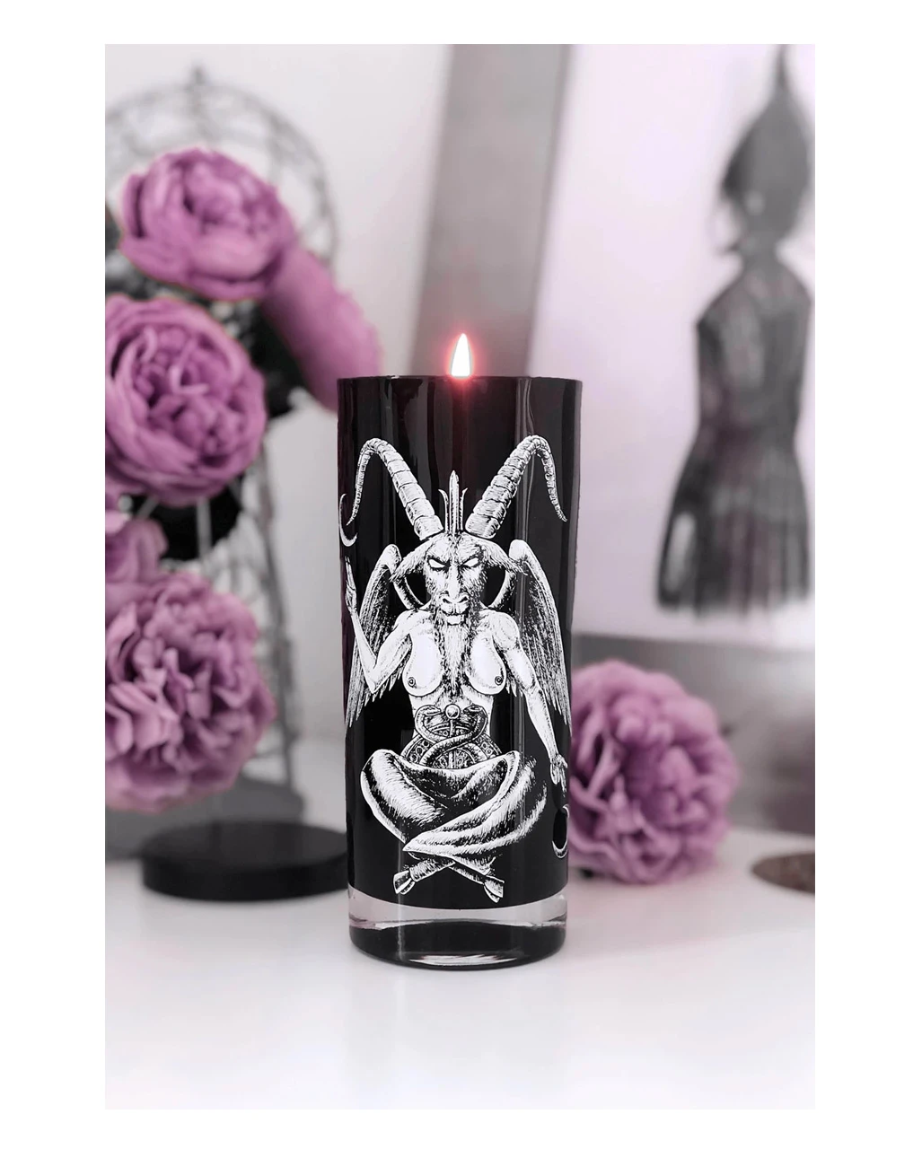 KILLSTAR Baphomet Kerze Im Glas 2 KILLSTAR Baphomet Kerze Im Glas – Bild 2