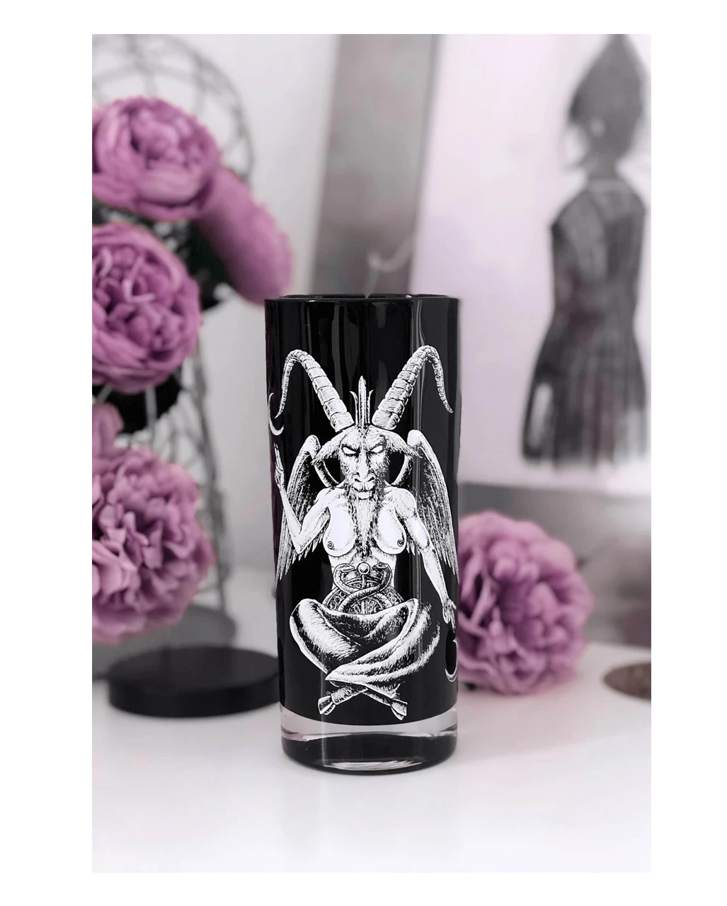 KILLSTAR Baphomet Kerze Im Glas 3 KILLSTAR Baphomet Kerze Im Glas – Bild 3