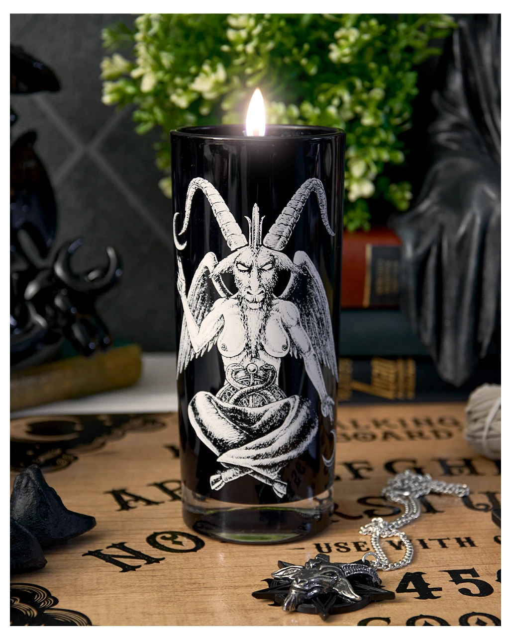 KILLSTAR Baphomet Kerze Im Glas 4 KILLSTAR Baphomet Kerze Im Glas – Bild 4