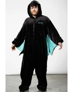 KILLSTAR Cthulhu Onesie Mit Kapuze -Cosplay-Laden killstar cthulhu onesie mit kapuze killstar krake jumpsuit gothic cthulhu overall gothic mode homeware 52486 7